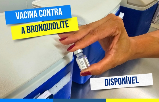 Vacina contra bronquiolite disponível