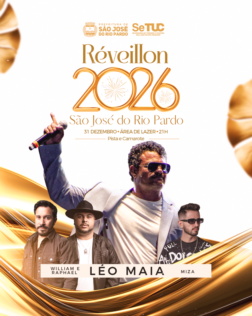 Vem aí Réveillon 2026 São José do Rio Pardo!